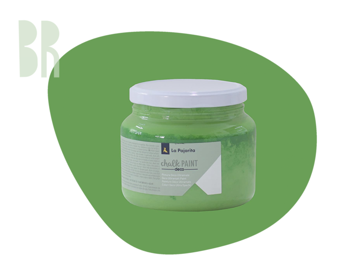 La Pajarita: Chalk Paint: 175 ml: albahaca