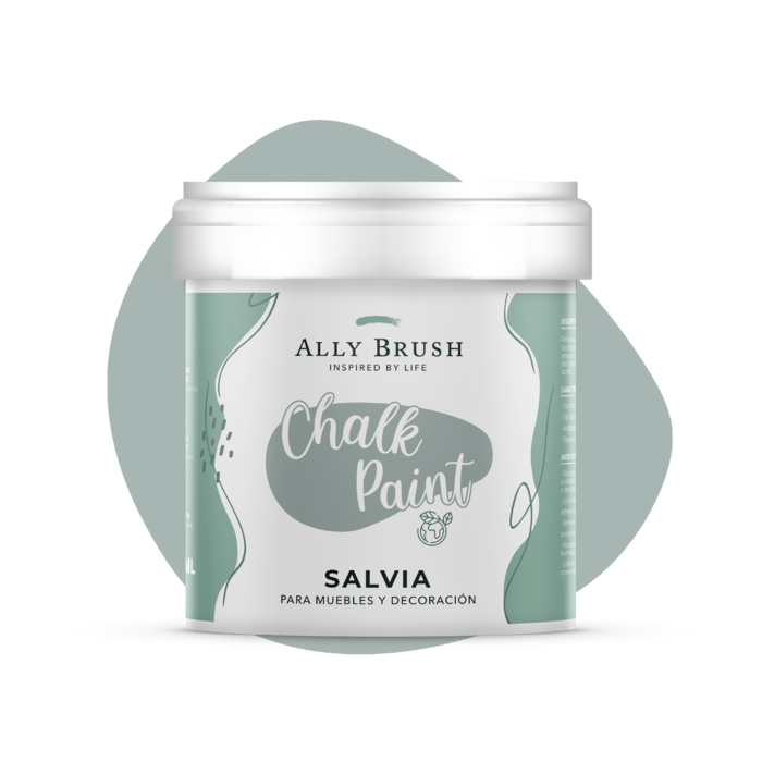 PINTURA TIZA ALLY BRUSH SALVIA 500ML