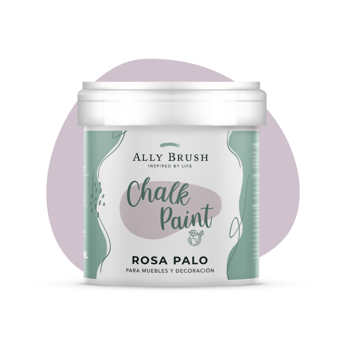 PINTURA TIZA ALLY BRUSH ROSA PALO 500ML