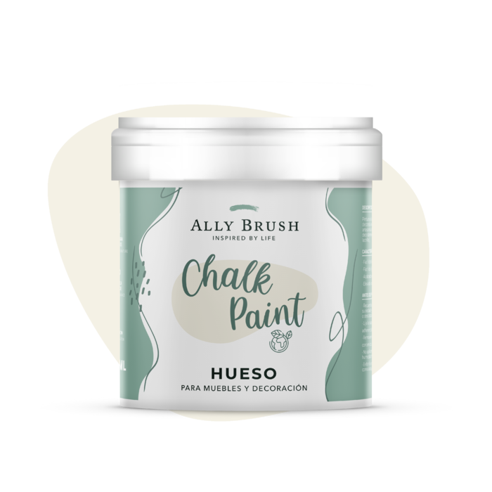 PINTURA TIZA ALLY BRUSH HUESO 500ML