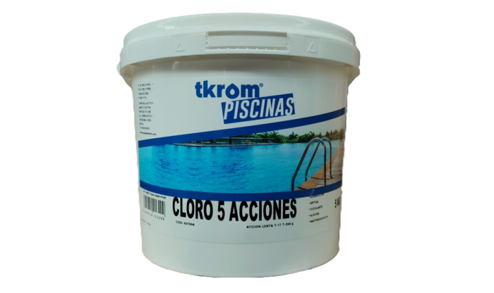 CLORO 5 ACCIÓN T-17 PASTILLAS 5K