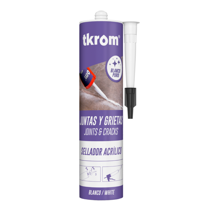 TKROM RELLENO GRIETAS BLANCO PURO 300ml